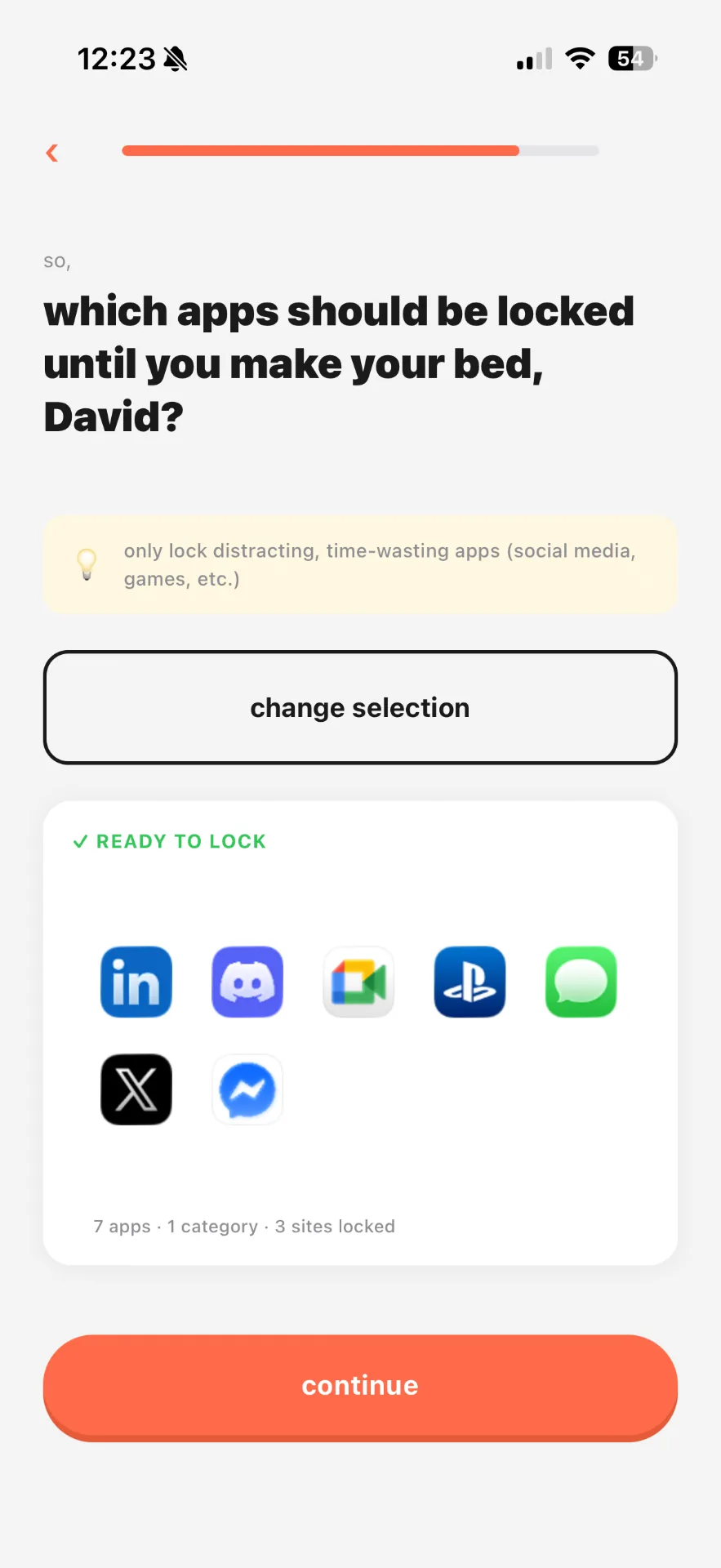 Choose your apps